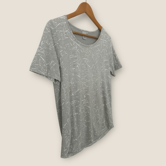 Ichi Splatter Cotton Short Sleeve Tee - Picture 5 of 9